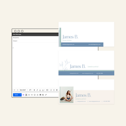 James - Email Signature Template