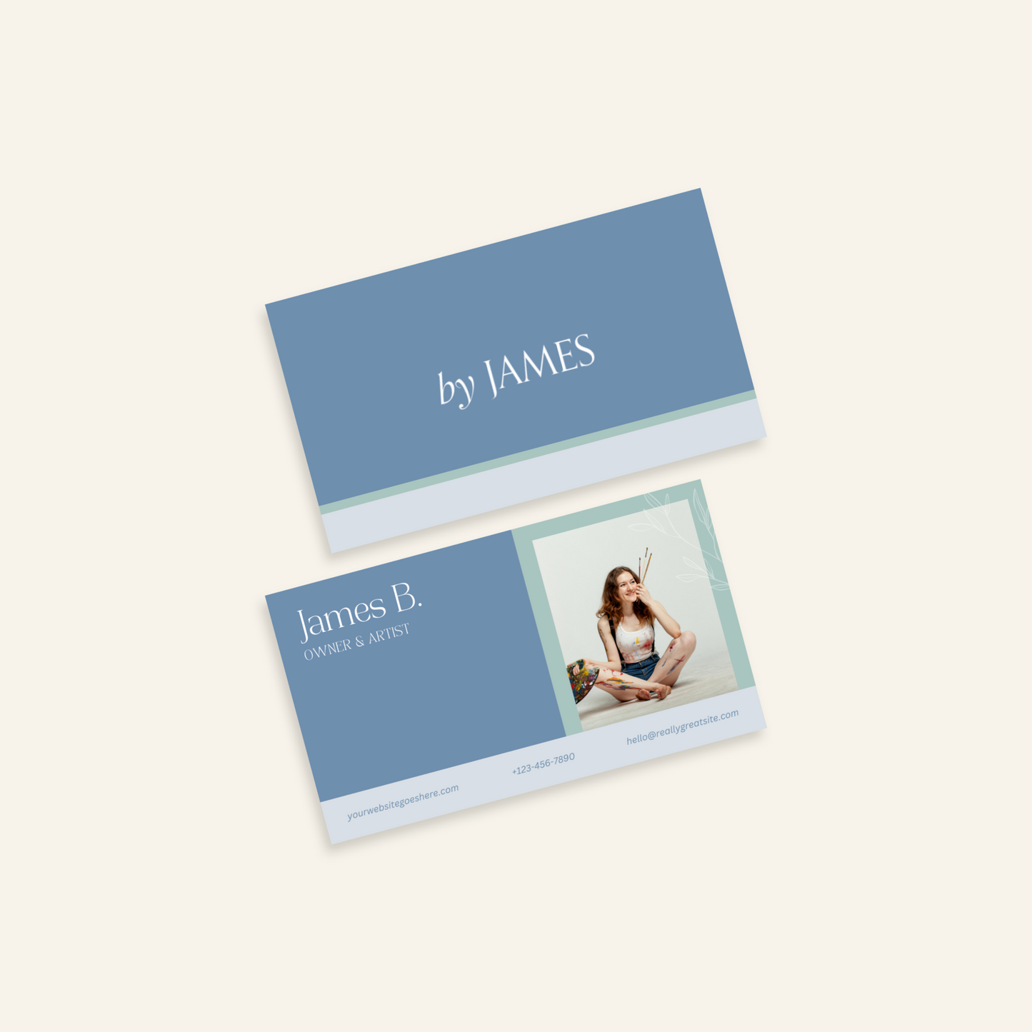James - Stationary Kit Template