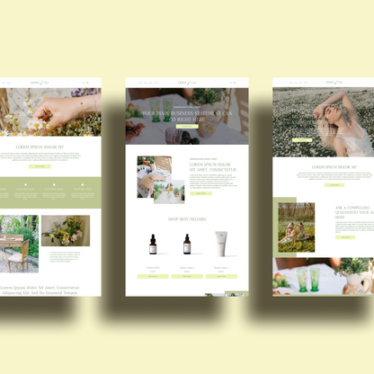 Olivia & Co - Shopify (Pagefly) Website Template