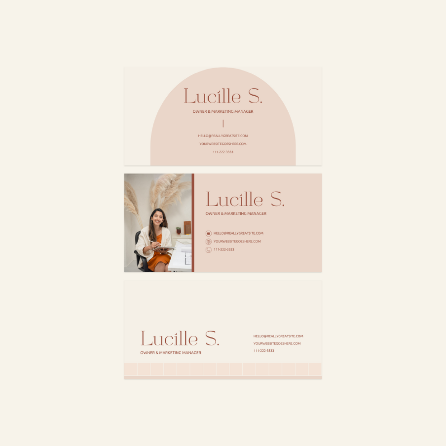 Lucille - Email Signature Template