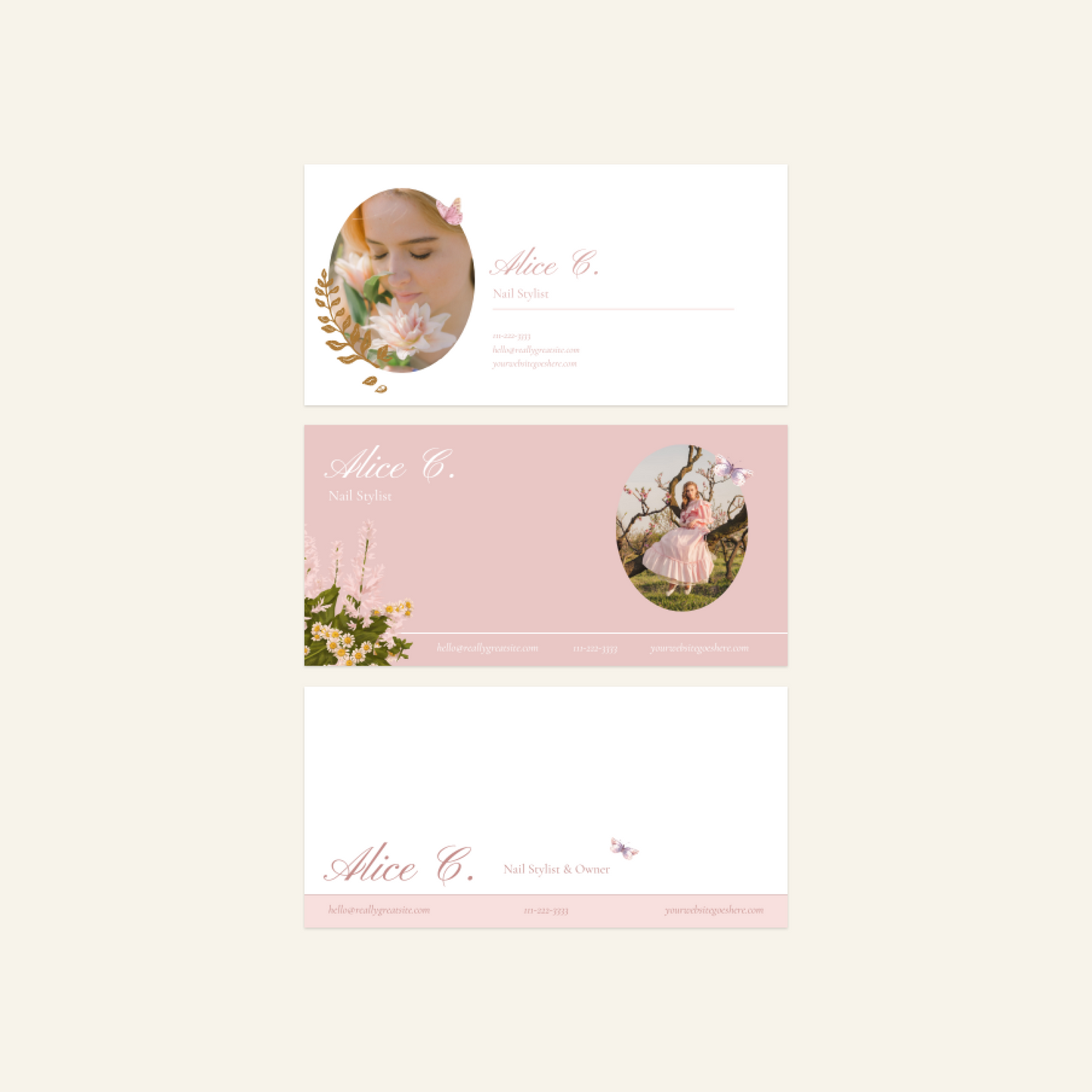 Alice & Evelyn - Email Signature Template