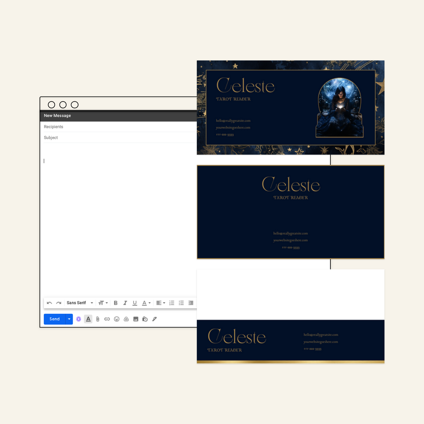 Celeste - Email Signature Template
