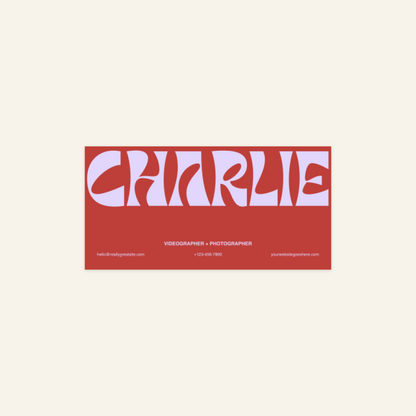 Charlie - Email Signature Template