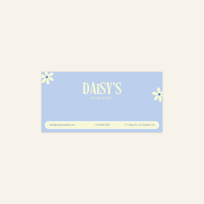 Daisy - Email Signature Template