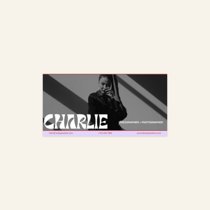 Charlie - Email Signature Template
