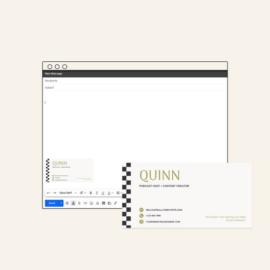 Quinn - Email Signature Template