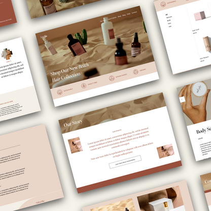 Lucille - Squarespace Website Template