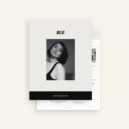 Rue - Branding Kit