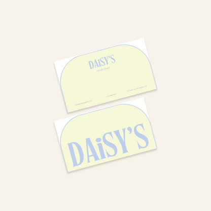 Daisy - Stationary Kit Template