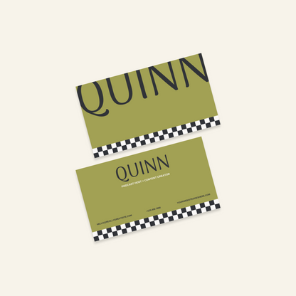 Quinn - Stationary Kit Template