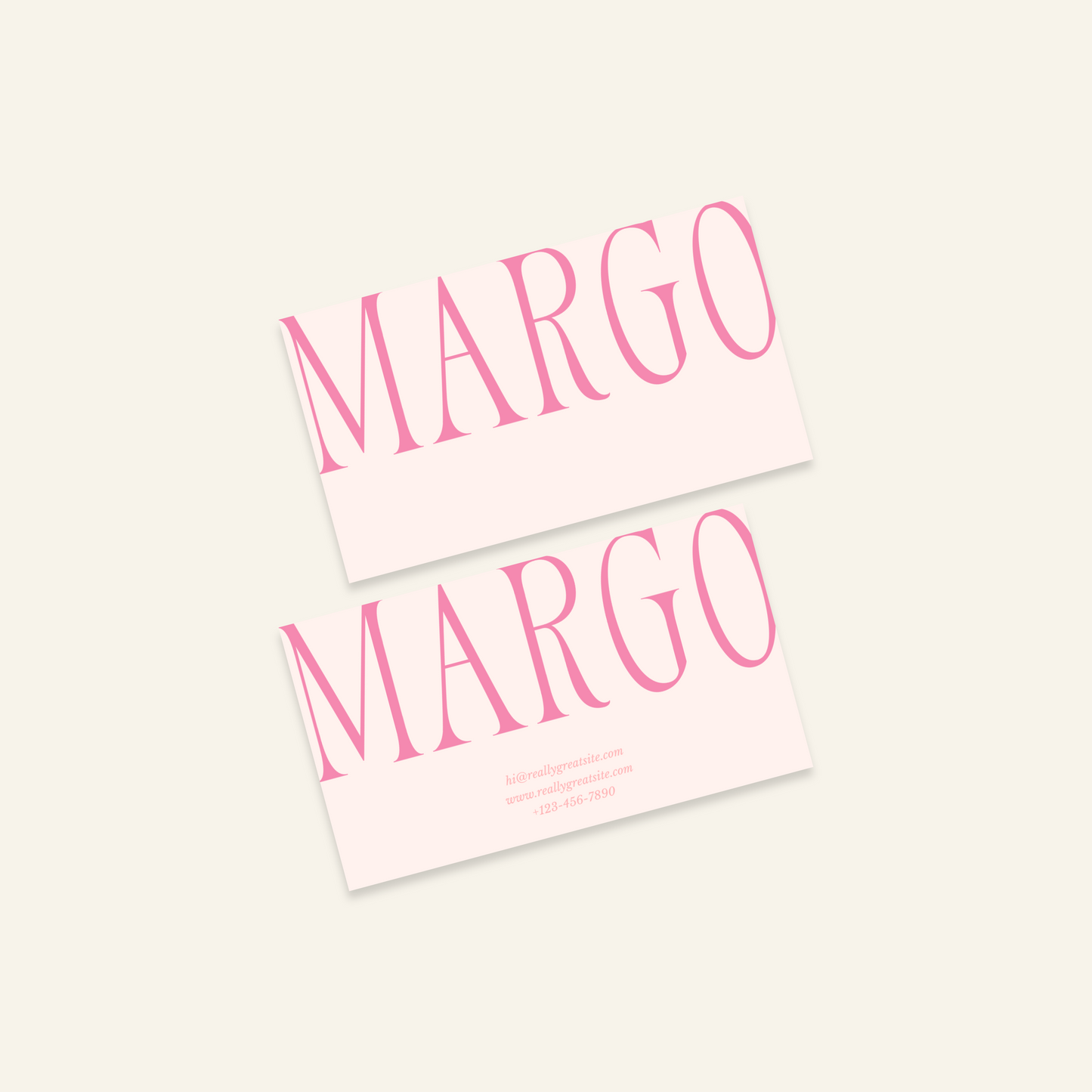 Margo - Stationary Kit Template