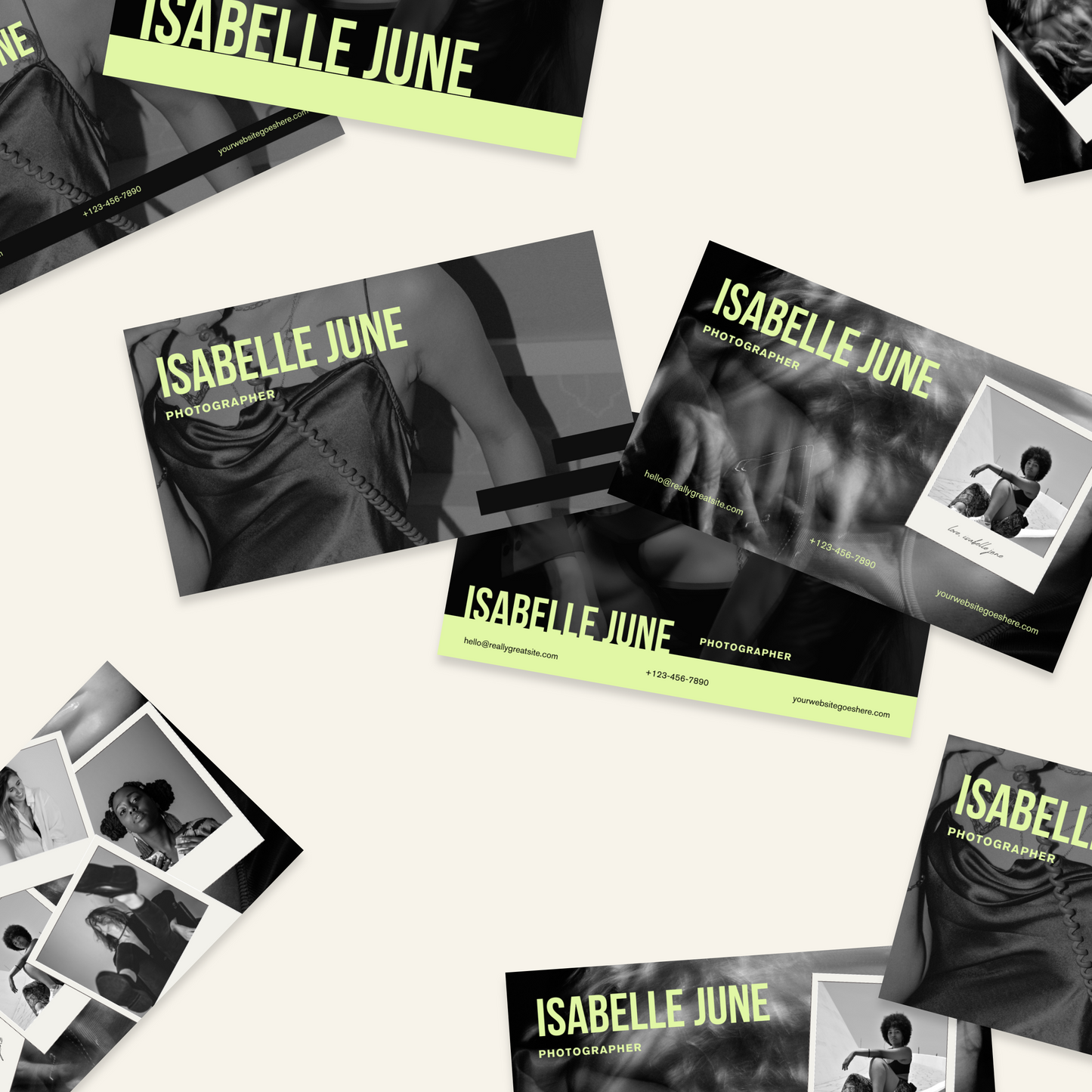 Isabelle June - Stationary Kit Template