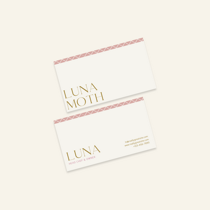Luna Moth - Stationary Kit Template