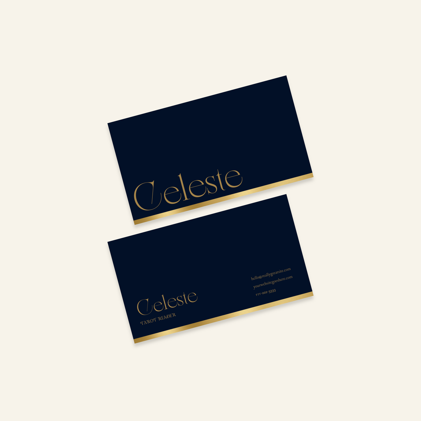 Celeste - Stationary Kit Template