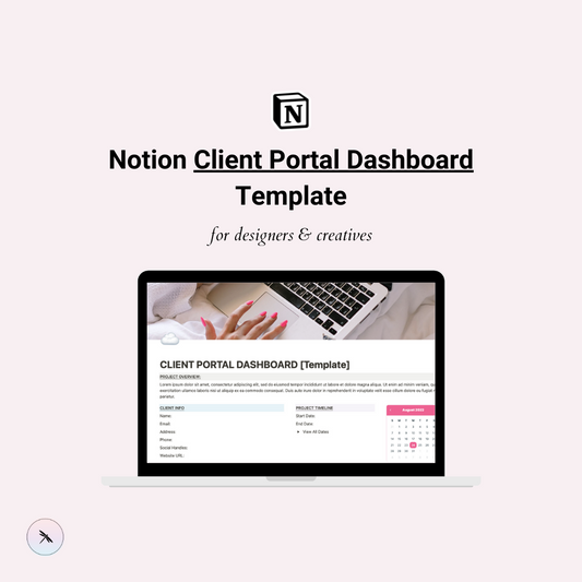 Client Portal Dashboard Notion Template