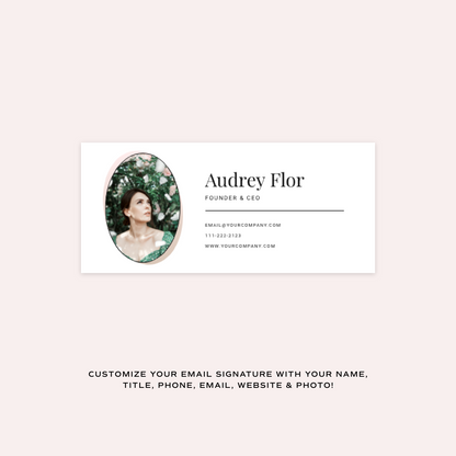 Audrey Email Signature Collection