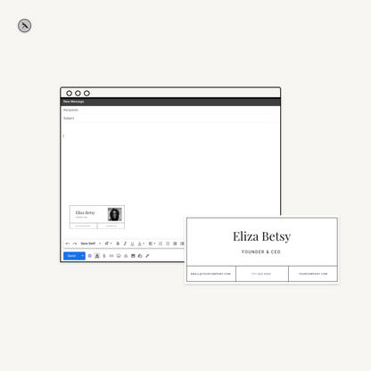 Eliza Email Signature Collection