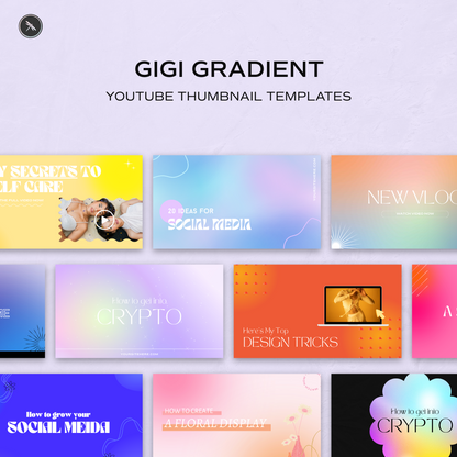 Gigi Gradient Youtube Thumbnail Template