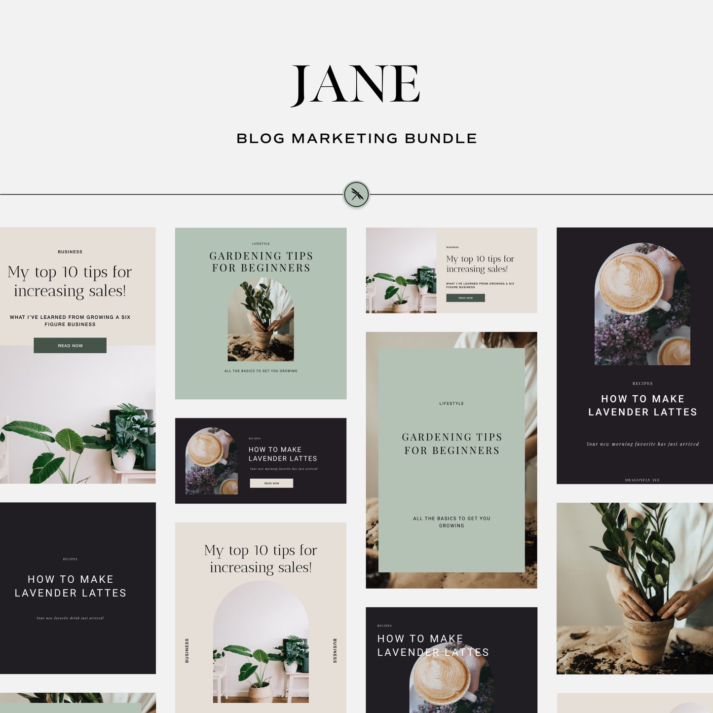 Jane - Blog Marketing Bundle