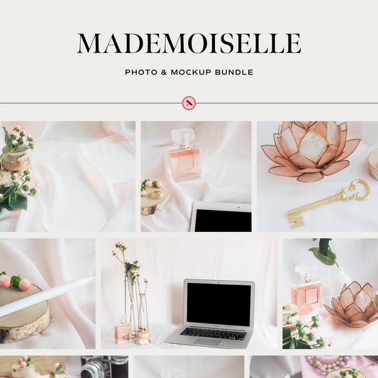 Mademoiselle - Stock Photo & Mockup Bundle