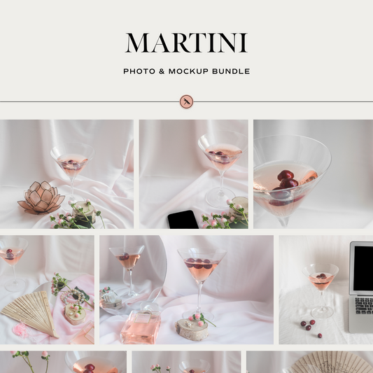 Martini - Stock Photo & Mockup Bundle