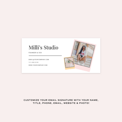 Milli Email Signature Collection