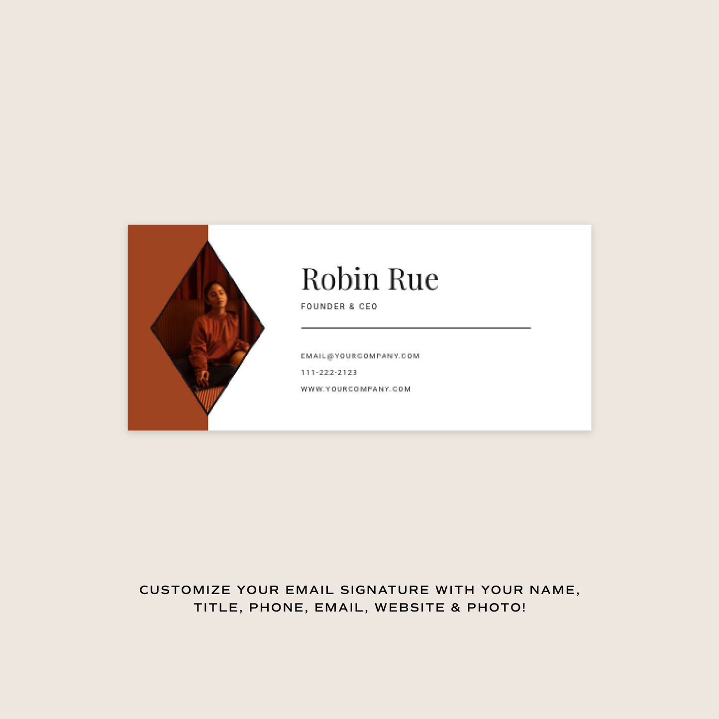 Robin Email Signature Collection
