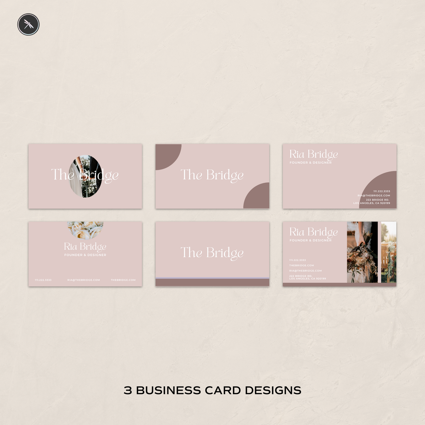 The Bridge Business Card Template | Adobe XD & Canva